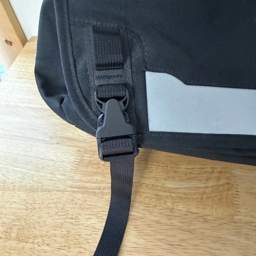 Patagonia Critical Mass Messenger Bag Black Sierra Nevada Brewing Co Logo Large
